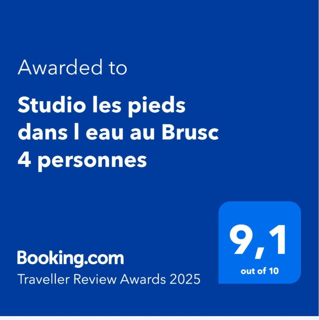 Studio Les Pieds Dans L Eau Au Brusc 4 Personnes Six-Fours-les-Plages Extérieur photo